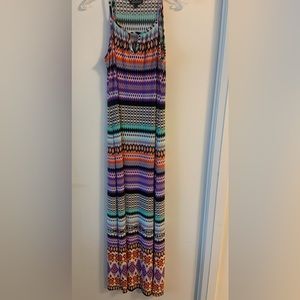 Colourful summer dress